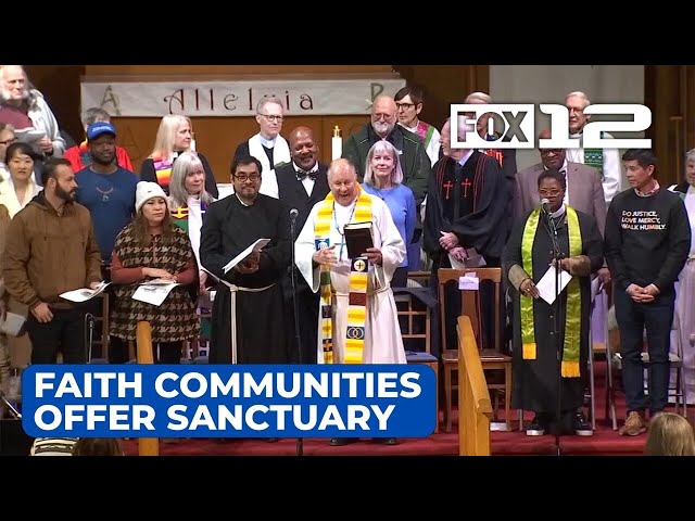 Portland faith communities gather, offer sanctuary regardless of federal order