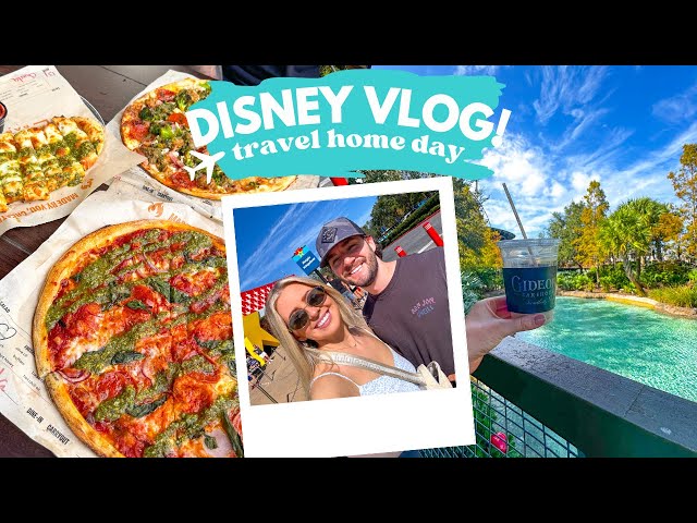 WALT DISNEY WORLD TRAVEL HOME DAY ✈️ Gideon's Bakehouse | Blaze Pizza | Tampa International - LGW ✨