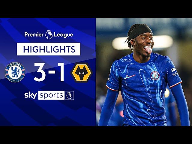 Blues end winless run and go fourth! 🔵 | Chelsea 3-1 Wolves | Premier League Highlights