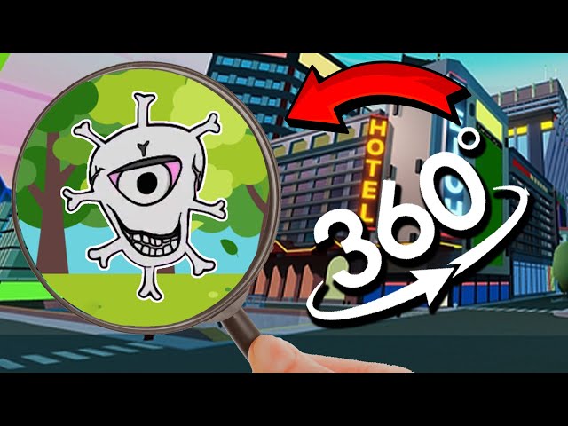 Find Mr Sun Monster - Sprunki Incredibox | Finding Challenge 360º VR Video