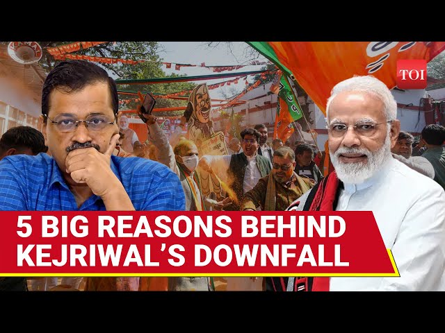 From Sheesh Mahal To Yamuna Crisis: How Kejriwal-led AAP Lost Voters’ Trust In Delhi | Watch