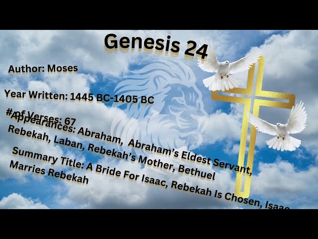 Genesis 24:1-67 KJV Audio Bible