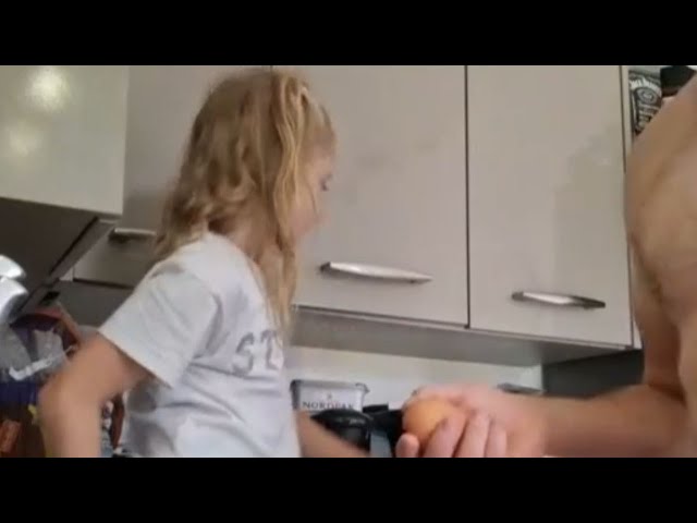 Breakfast Prank: Kids' Hilarious Reactions to Dad's Egg Surprise || WooGlobe