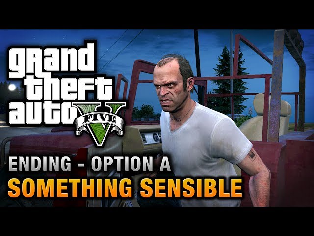 GTA 5 - Ending A / Final Mission #1 - Something Sensible (Trevor)