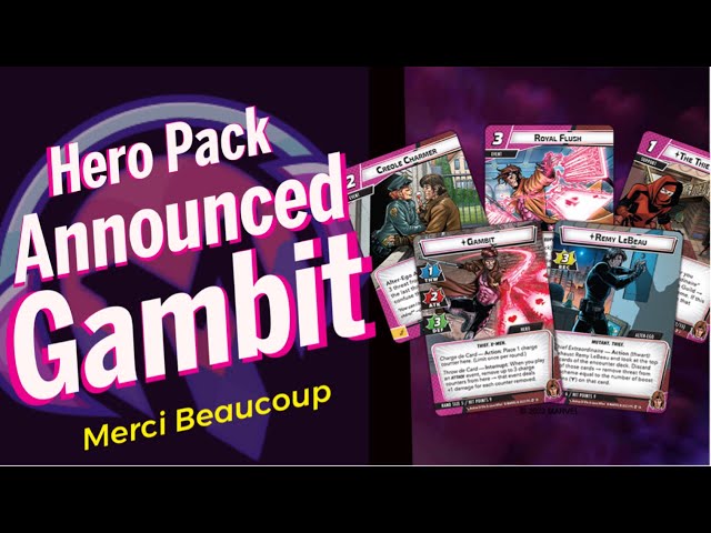 Marvel Champions | Gambit Hero Pack | Overview | Impressions | X-Men | Mutant Genesis