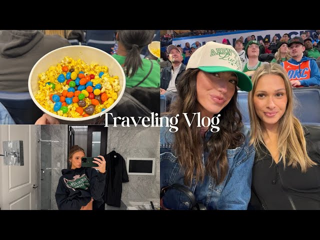 vlog: travel with me in the new year! | Houston, Oklahoma and Denver✈️🌨️🏀🤍