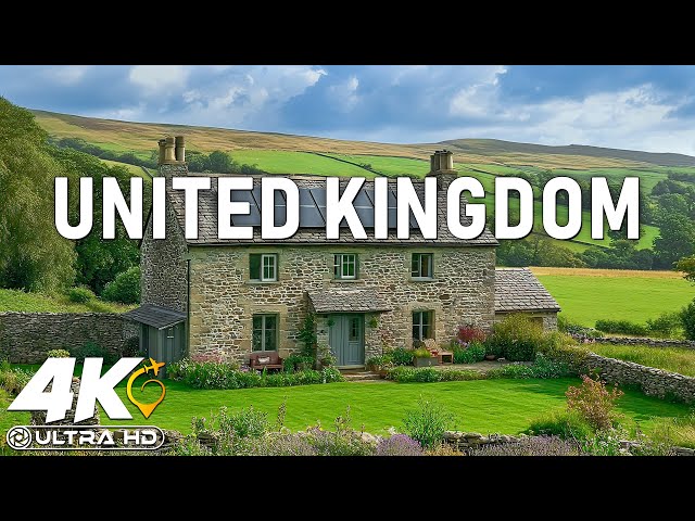 Wonders of the UK ☀️ Great Places to Visit in the UK 🌿 4K Travel Video