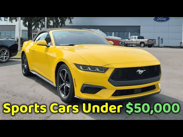 Best Sports Cars You Can Buy for Under $50,000