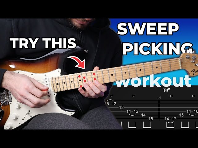 DAILY Sweep Picking Arpeggios Workout