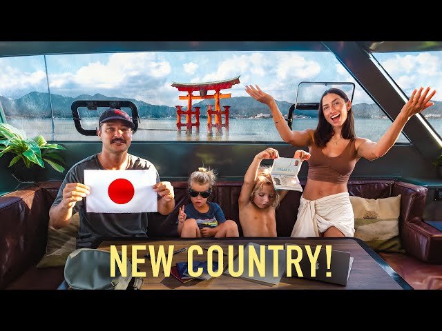 WE MADE IT! Our Boat in Japan!