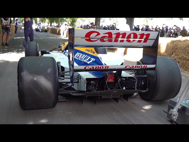 BEST OF FORMULA 1 SOUNDS! Goodwood Festival of Speed!