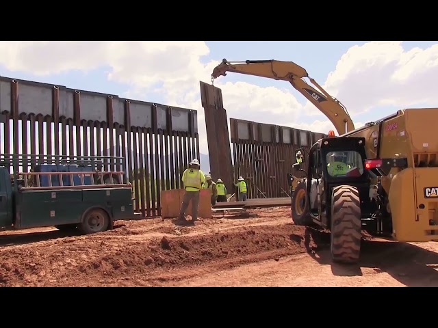 Ongoing Replacement of the US-Mexico Border Wall