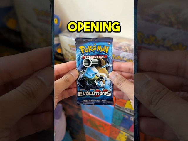 Should I Open this XY Evolutions Pokemon Booster Pack ?!