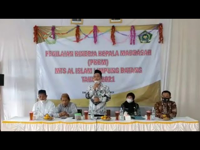 Penilaian Kinerja Kepala Madrasah MTs Al Islam Limpung 2021