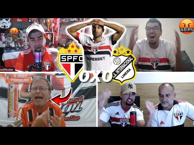 REAÇÕES DOS SÃO PAULINOS REVOLTADOS '' SEGUNDA PARTIDA COM 1 A MAIS ' SÃO PAULO 0X0 INTER DE LIMEIRA