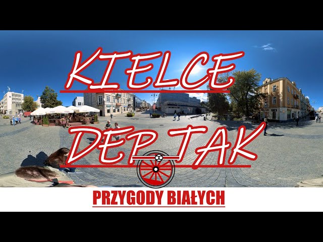 KIELCE - DEPTAK - ul. Henryka Sienkiewicza - ŚWIĘTOKRZYSKIE - 360° VIDEO WALK