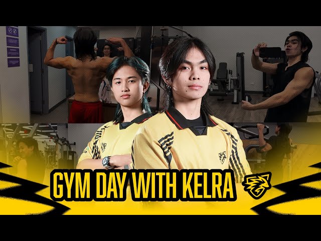 K1NGKONG VLOG | GYM DAY WITH KELRA