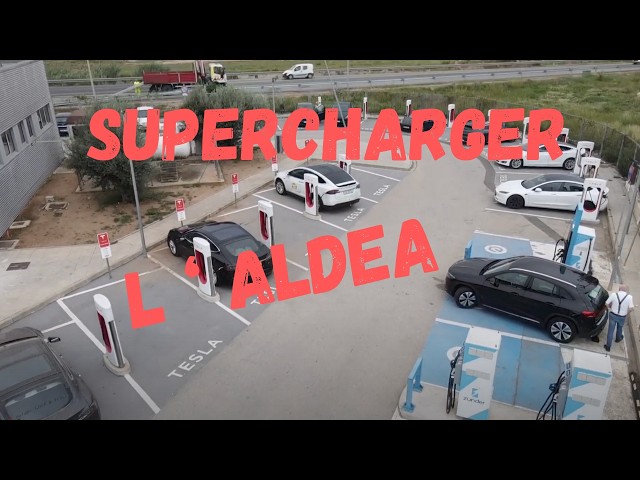 Supercharger Aldea (near Tortosa) - Spain