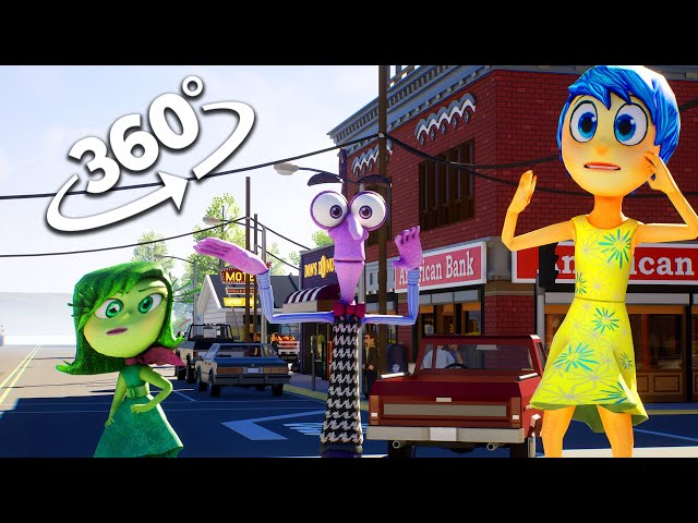 Can You Find Joy, Feur, Disgust? -  Inside Out 2 360° | Video  VR | 4K