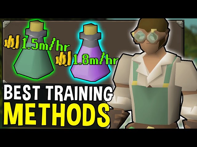 These are the Best Training Methods in Oldschool Runescape!