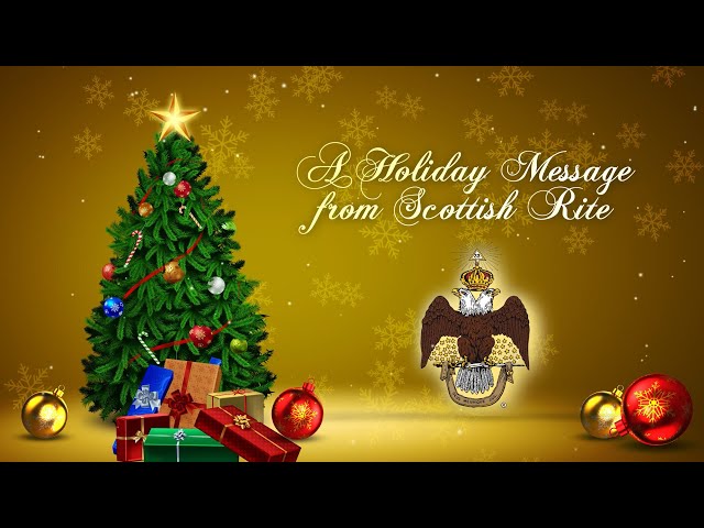 A Christmas Message from Grand Commander Jim Cole, 33°