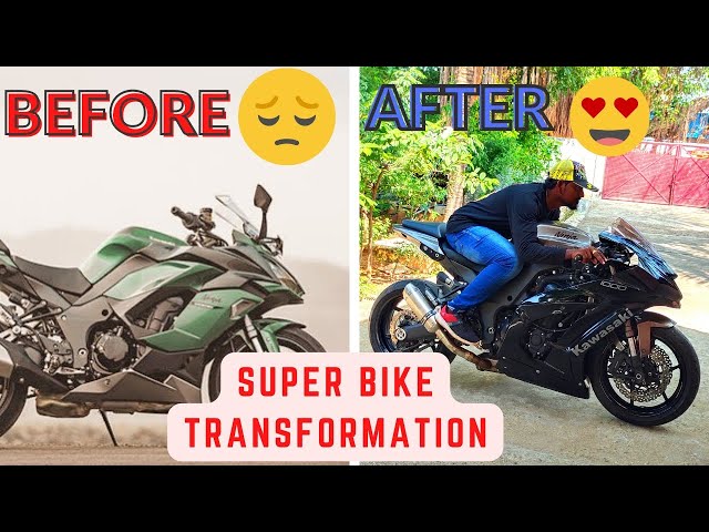 Super Bike Modification 🔥 Kawasaki Ninja1000 To Zx10R Modified 😇🥵🤩