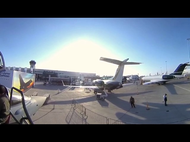 360° video of the Saudi Eurofighter Typhoon Jet