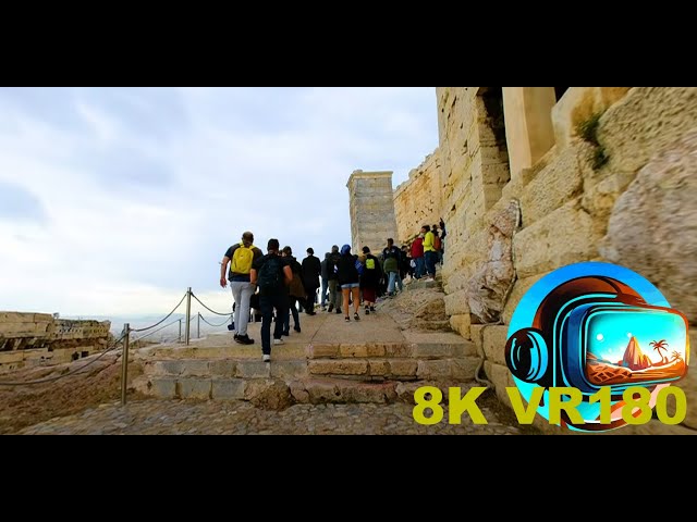 ACROPOLIS ATHENS Come for an adventure up to the Parthenon & Temples (Part 4) 8K 4K VR180 3D Travel