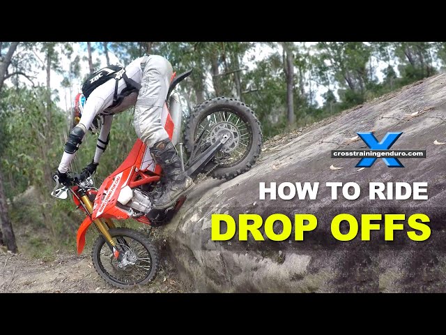 How to ride drop offs on dirt bikes︱Cross Training Enduro