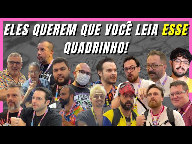 Artistas e influencers indicam quadrinhos direto da CCXP 2024!