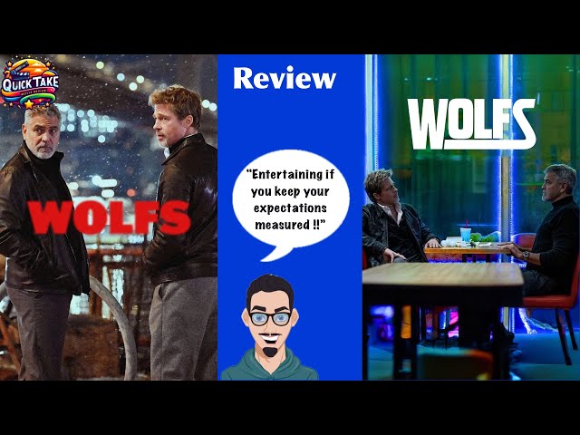 Wolfs | Movie Review | George Clooney | Brad Pitt | Jon Watts | #appletv