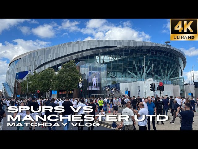 1st Home Game of the Season at the Tottenham Hotspur Stadium ⚽️ Spurs vs Man Utd Matchday Vlog [4K]