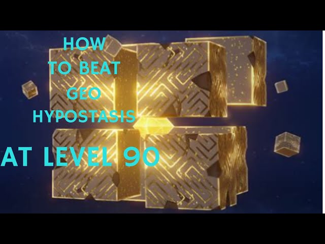 How to Beat Geo Hypostasis in Genshin Impact NO COMMENTARY (Turn on Closed Captioning for Tips)