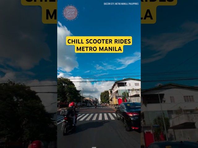 Scootering the streets of Metro Manila, PH #electrickickscooter #adventure #travel #viralvideo