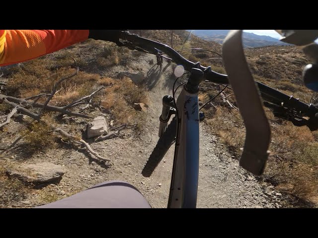 GBOSC MTB Crew Ride the New Hell Hole DH Trail outside of St. George, Utah