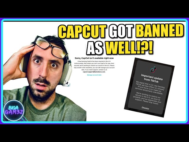 🚨 TikTok AND CapCut Banned?! What This Means for Content Creators! 😡