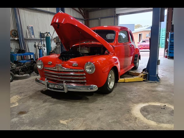 1947 Ford couple 351 came in for some loving