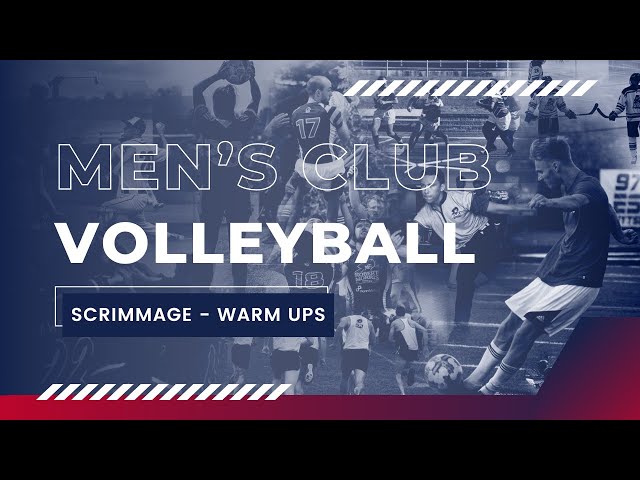 RMU Men's Volleyball warm ups 360 video