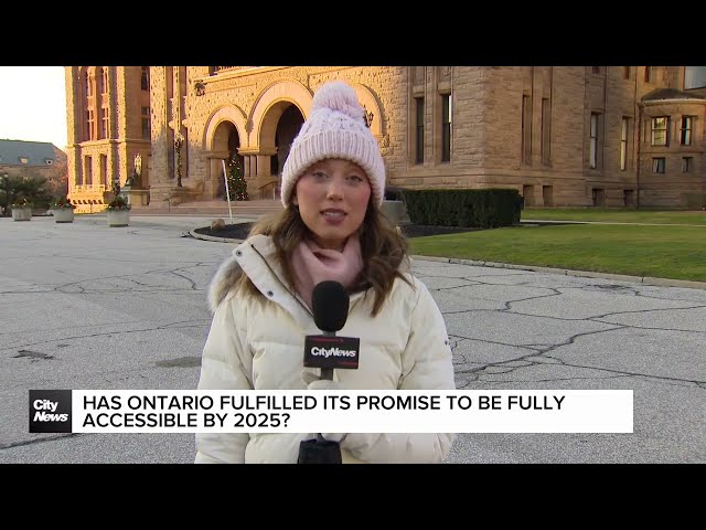 January 2, 2025 City TV News Report: Ontario Misses 2025 Deadline to Become Accessible