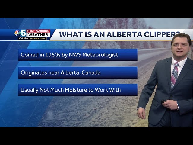 What is an Alberta Clipper? Explaining the low pressure system bringing snow to Vermont, New York