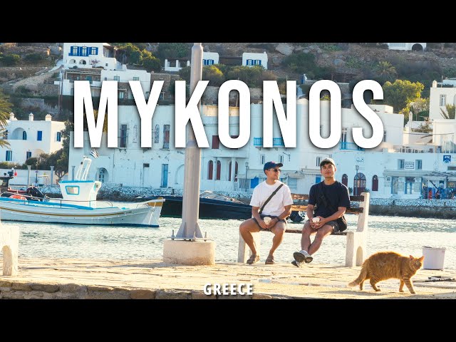 How to spend 3 days in Mykonos! Chill and on a budget | Greece travel vlog 🇬🇷