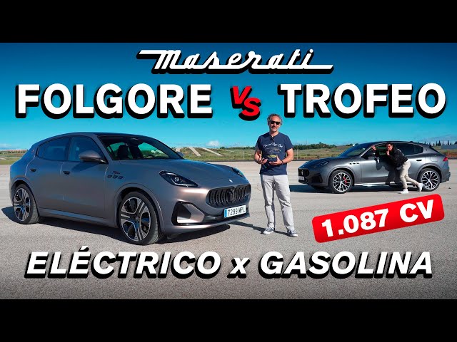 Maserati Grecale Folgore vs Grecale Trofeo 2024 🏎 Which is faster? Electric or gasoline?