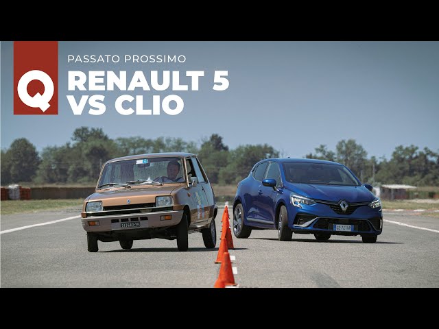 Renault Clio vs Renault 5: passato prossimo