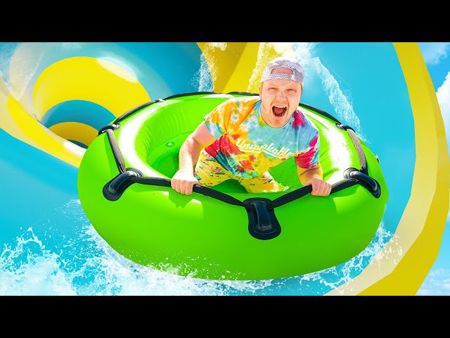 Hiding In A WATERSLIDE To CHEAT In HIDE & SEEK!