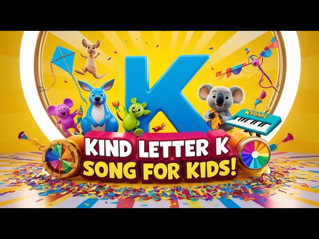 Letter K Song | Nursery Rhyme | Sing Along & Learn! | KID Club