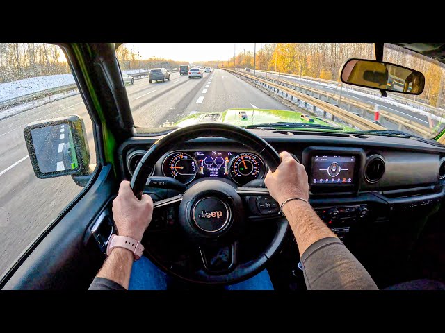 Jeep Wrangler Sport | 3.6L V6 290 HP | POV Test Drive