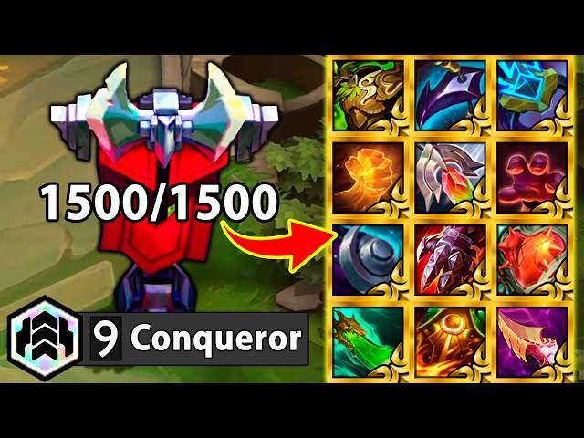 Finally I got it! 1500/1500 Conqueror MAX Cash-out!