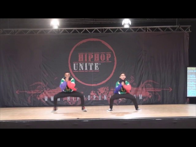 "DAVID & GOUATN" South Africa - 2st plase, Duo, Adults, "Hip Hop Unite 2017" World Championships.