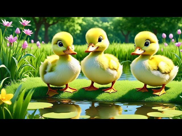 Five Little Ducks | Nursery Rhymes | Kids Songs | Fun and Learning