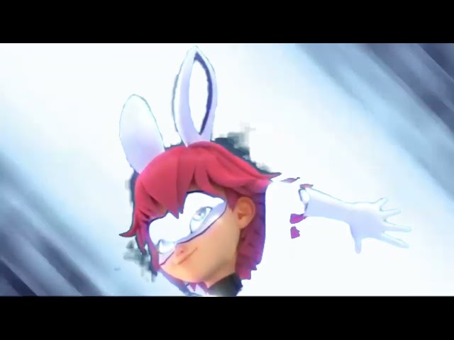 MIRACULOUS LADYBUG Transformation Bunnyx Bunny , kwami fluff Season 4 Fanmade